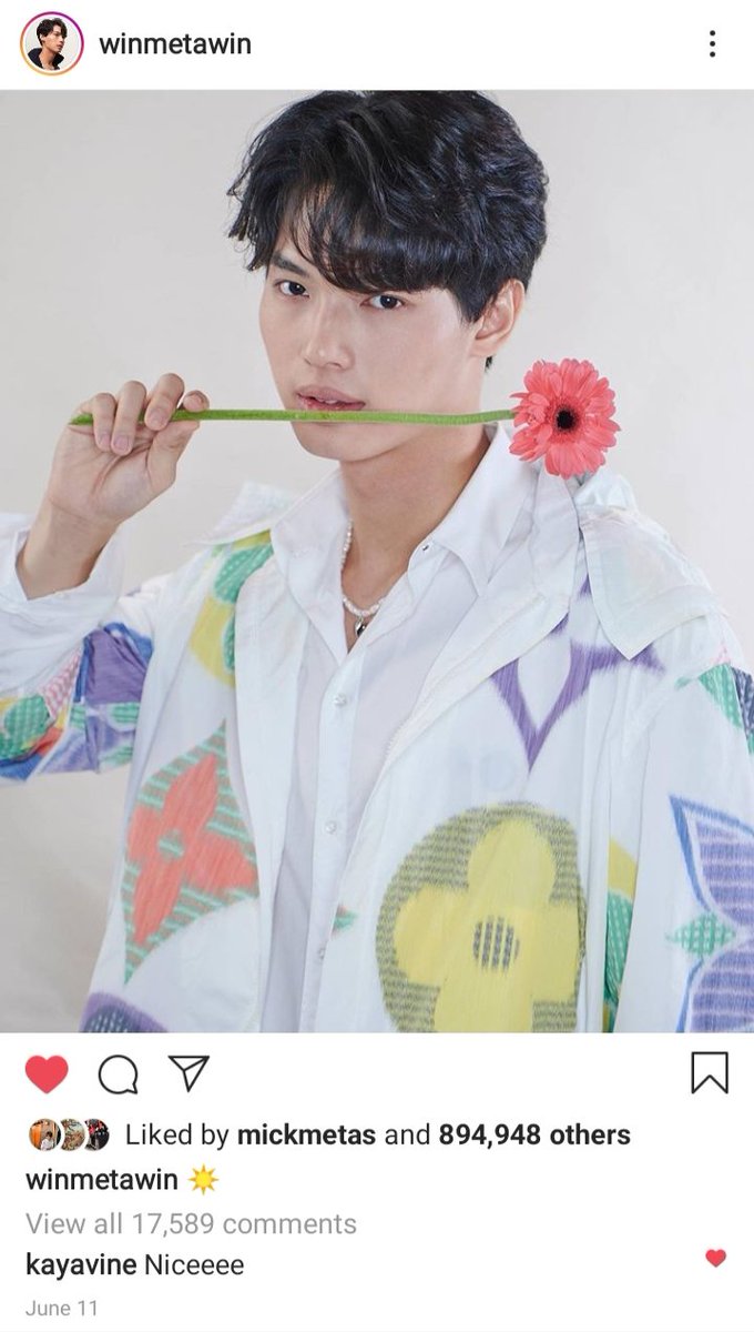 After the show was aired, it was not still clear to us what really happened that day. But before it was aired, Bright confirmed there was something very special happened that day when he posted on June 11. Win also posted on IG with an emoji that represents Bright to confirm.