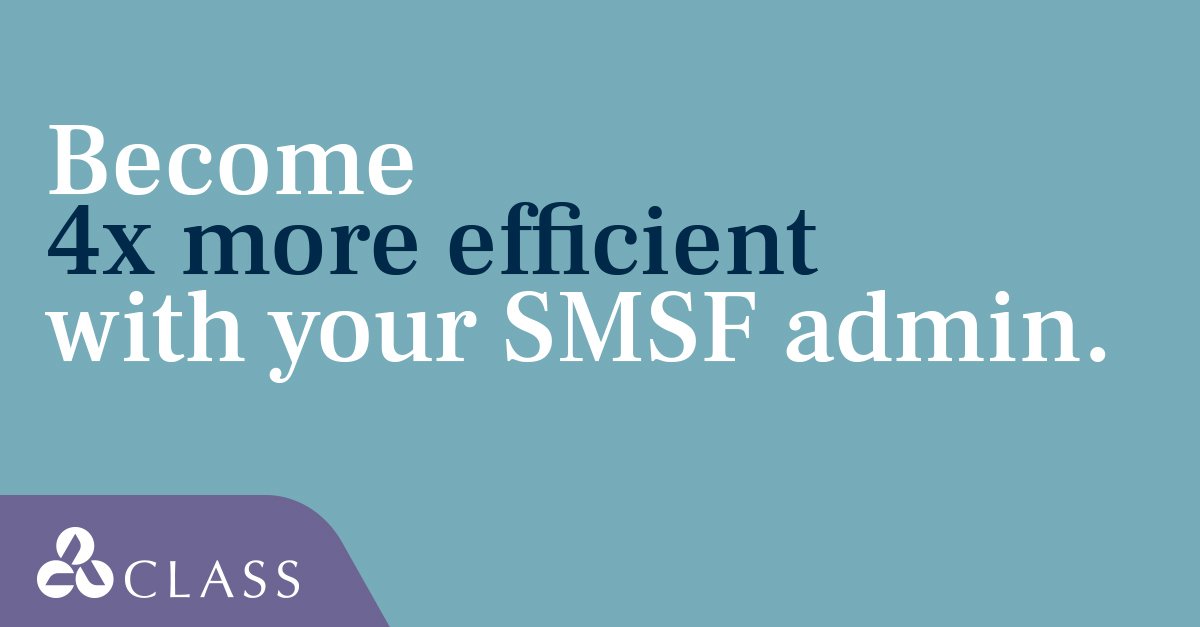 Class_Pty_Ltd's tweet photo. Time to make the switch from desktop #accounting? Free up your admin time and see up to 4 times efficiency gains with Class Super. It has everything you need to administer #SMSFs efficiently and cost-effectively. Discover how: https://t.co/dNzKhj4LpW #Class #worldclasstechnology https://t.co/NuKXxz81cY