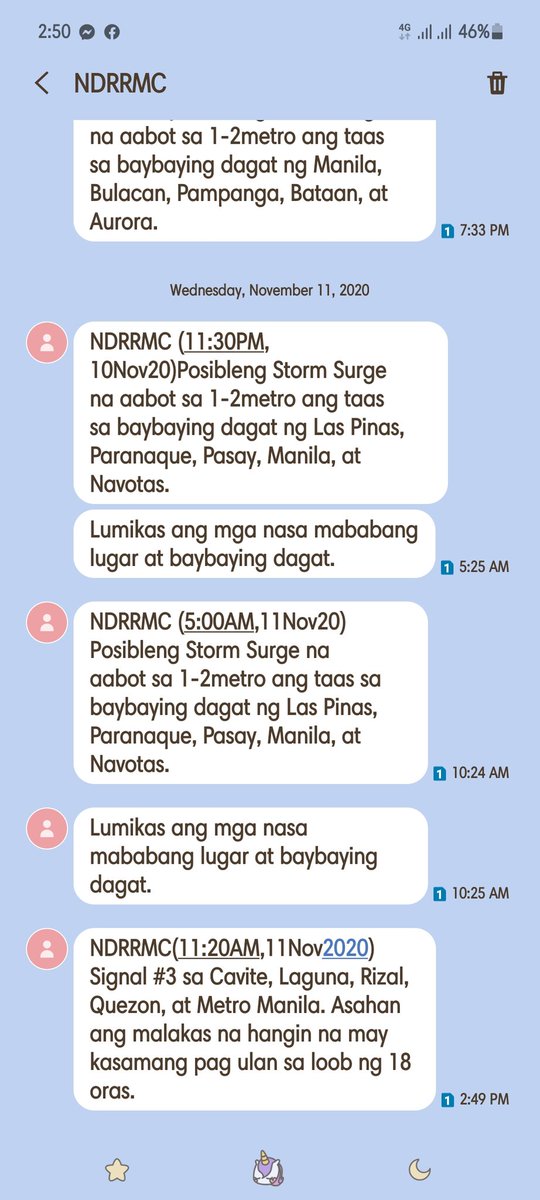 memyselfbalOt's tweet image. #ndrrmc #textalert