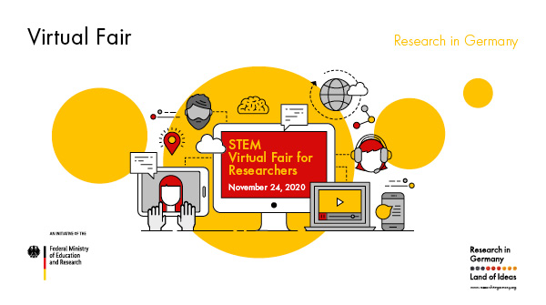ResearchGermany's tweet photo. Be part of the Online#CareerFair on 24th November 2020 to learn about #ResearchCareers in Germany 👉
https://t.co/bsPZ425L4h https://t.co/yeDZaNOIWX
