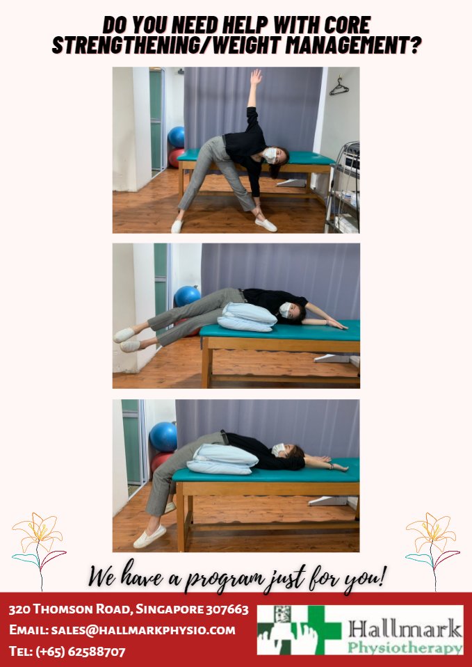 HallmarkPhysio's tweet image. Need help with core strengthening/weight management? We have a program just for you!