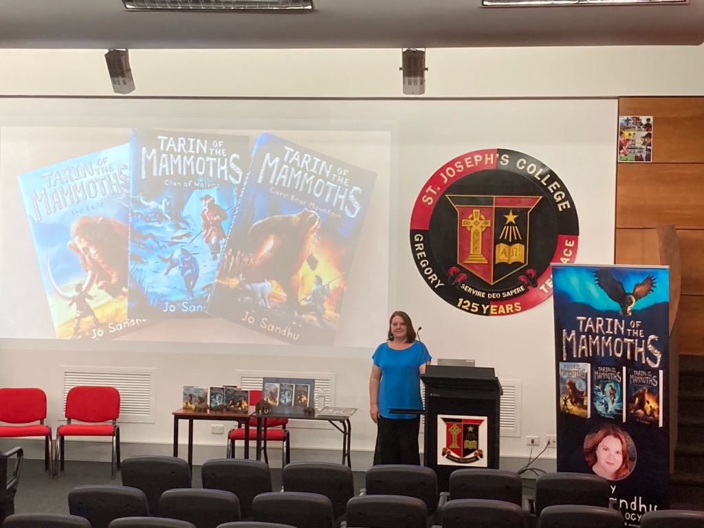 joanne_sandhu's tweet photo. Thank you @GregoryTerrace1 @terracelibrary for the wonderful reception you gave me today. It was a pleasure to share some of my writing journey with you. I hope my talk has inspired your own stories.
@PenguinTeachers @Speakers_Ink #TarinOfTheMammoths #authorevents #GTLibrary https://t.co/LJpn1Lufkv