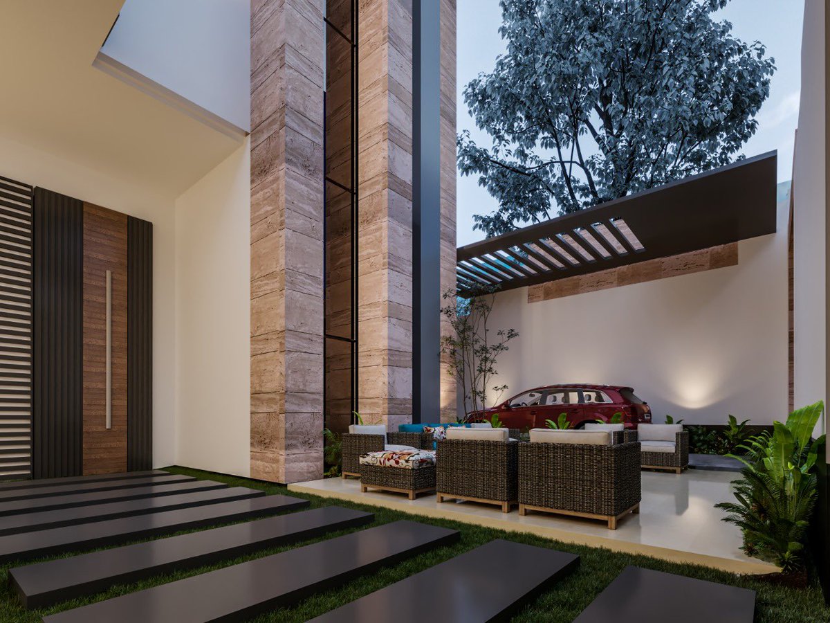 #تصميم_داخلي_تصميم_خارجي_تصميم_واجهه_جده_الرياض_المجمعه_القصيم_تصميم_حدائق من أعمالنا تصميم واجه فله لعميل بمساحه 525 م