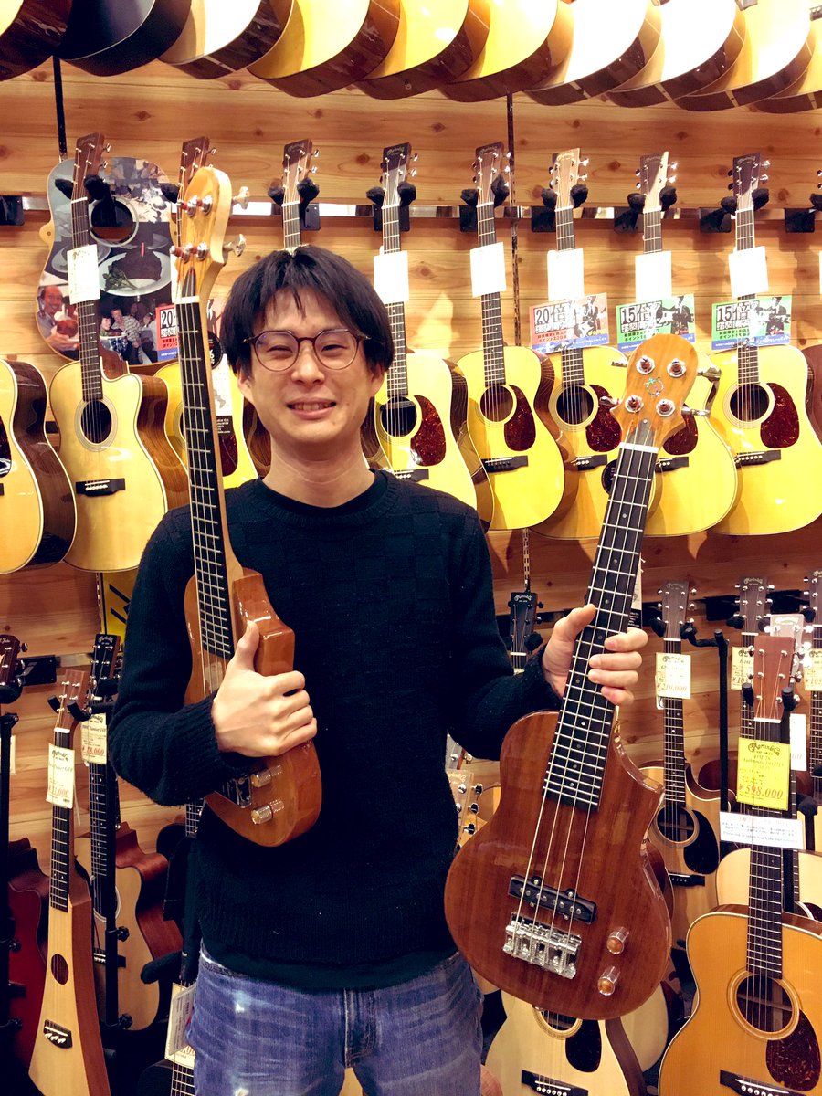 池部楽器店 Heartman Guitars Ikebeベースの日 ハートマンギターズにもこんな可愛いベースが居ります ウクレレブランド Bigisland がリリースするコンパクトなミニベース ウクレレ弾かれる方は ベーシストと兼任って事 結構多いんですよね