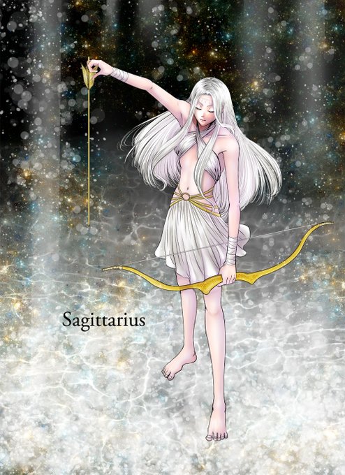 星座擬人化のtwitterイラスト検索結果 古い順