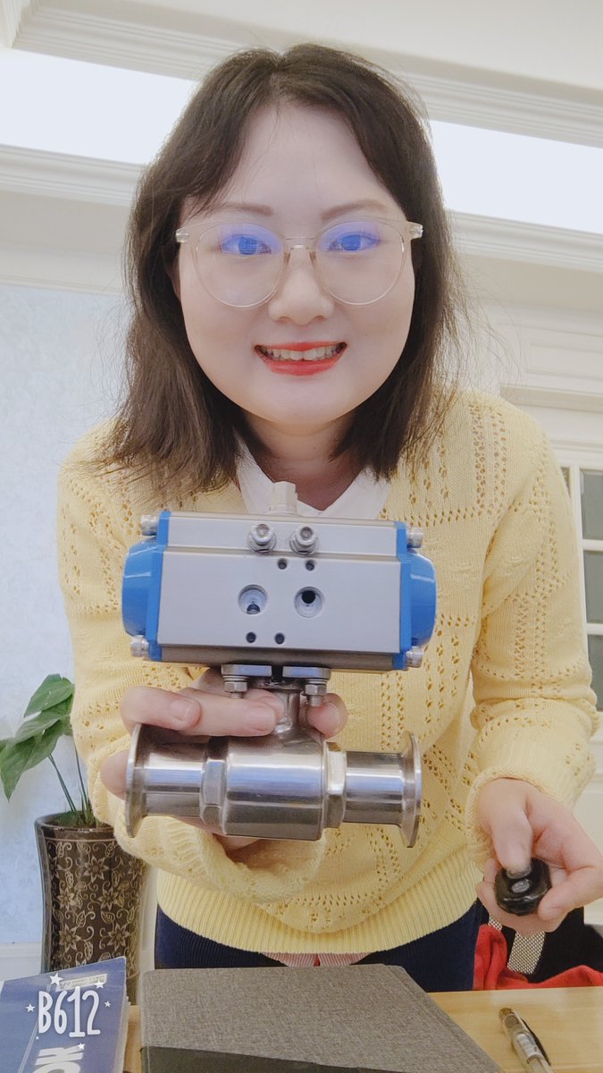 stainless steel pneumatic actuated tri-clamp ball valve for water treatment plant, brewery plant, oil plant etc
#ballvalve #electricballvalve #electricactuator #iso5211 #iso9001 #pneumaticactuator #pneumaticballvalve #controlvalve #valveautomation #flowcontrol #kinkoflow