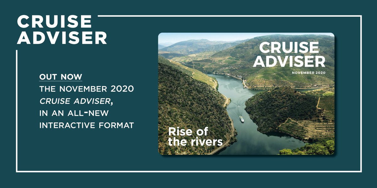 Out now: the relaunch issue of Cruise Adviser, the first in a new interactive format magazine.cruise-adviser.com/editions/novem…