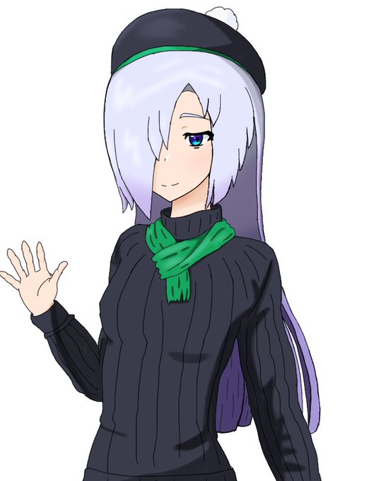 #ガンダムEXA
冬服を着てるセストを描きましたー 