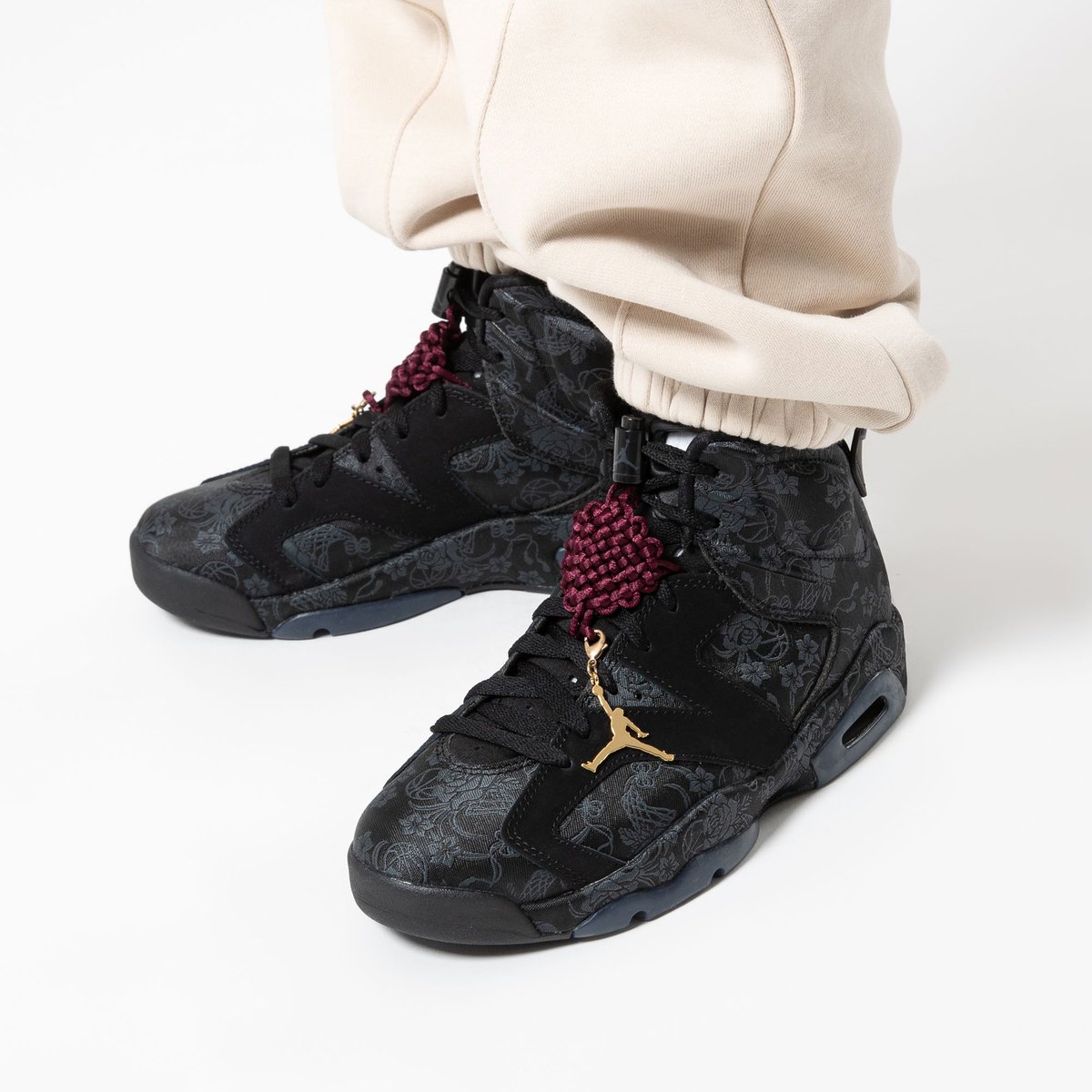 air jordan 6 singles day on feet