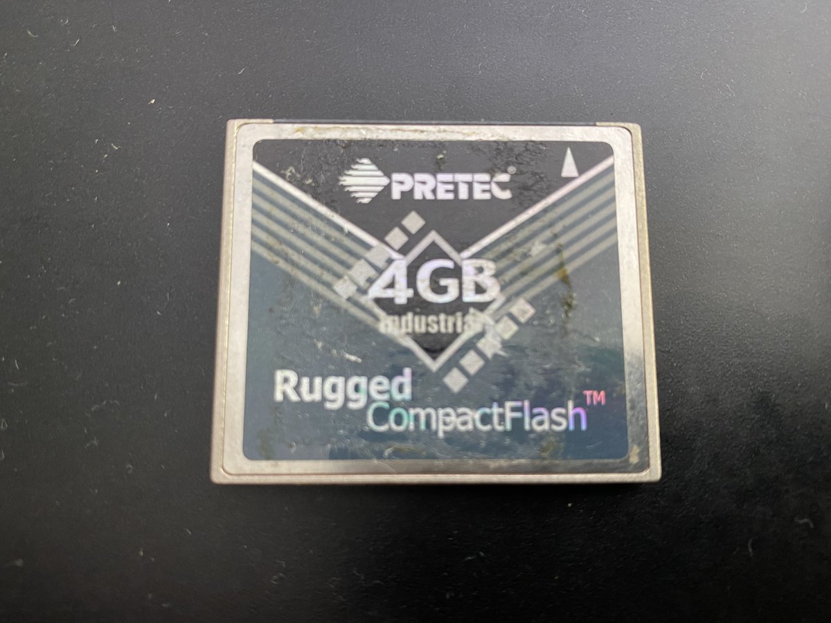 BHamadicharef's tweet image. 4GB Industrial &quot;Rugged&quot; #CompactFlash from #Pretec