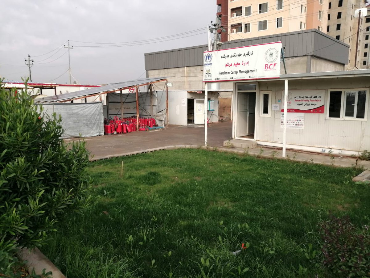 WHOIraq's tweet photo. #WHOIraq campaign for raising awareness on #Covid19 prevention and infection control measures continue in Erbil. Today Harsham and Debaja Camps are covered.
Thanks to people and government of Germany for supporting the implementation of this national campaign. https://t.co/YnizweiCEW