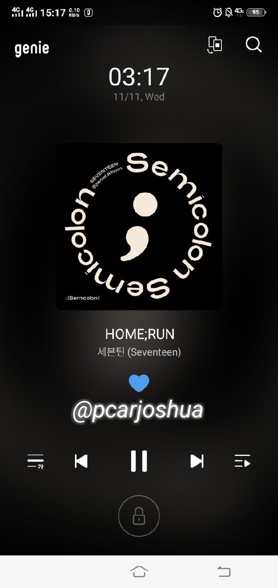 pcarjoshua's tweet photo. 4 PM KST
#17digitalgeniestreaming #semicolon #세미콜론 #HomeRunWithSVT
@WorldwideCarats
@svtbillboard
@shining17sg
@pledis_17 https://t.co/QhnAXc15RI