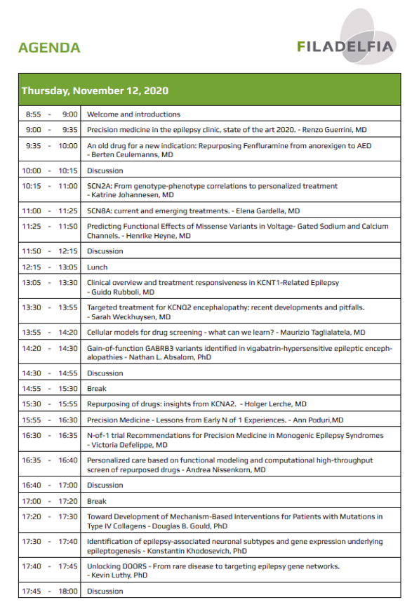 FiladelfiaGene1's tweet photo. 24 hours to kickoff of our virtual conference on Precision Medicine in Genetic Epilepsies. I have already watched several of the presentations - its going to be awesome!!! Registration is still open - come and join us😃https://t.co/uIs4eFqY7m https://t.co/YyPTN5N3GL