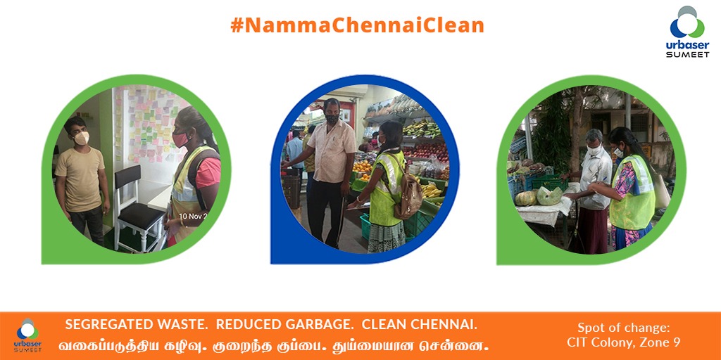 SumeetUrbaser's tweet photo. #nammachennaiclean
Our Awareness campaign on
- Segregation of waste at source & handing it over to the BOV garbage collector &
- To place bin for their customers to discard their waste & not litter on the road.
with all the shops & businesses in CIT Colony
#Chennai #CITcolony https://t.co/4ZqYbVTCRS