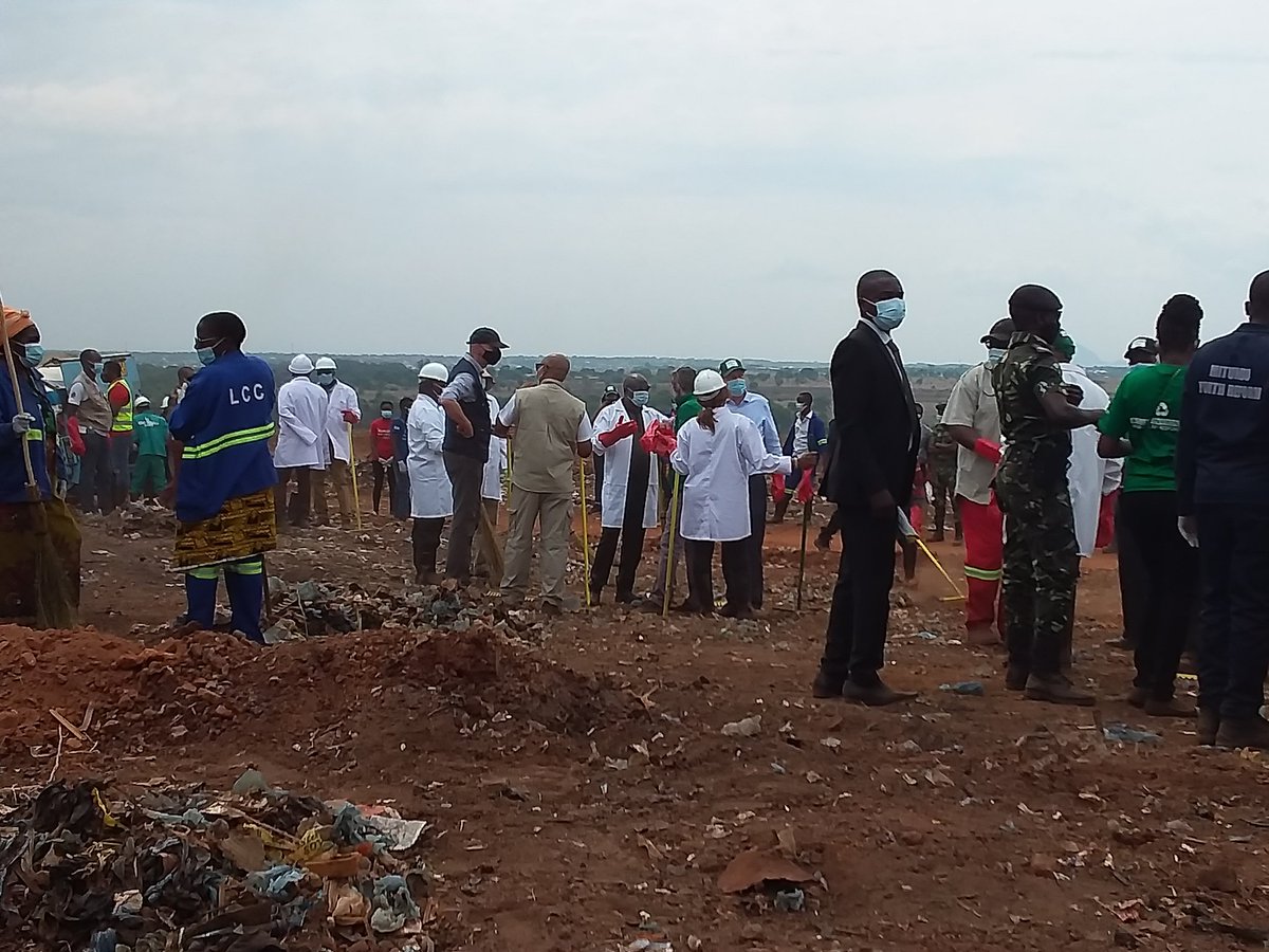 MalawiGovt's tweet photo. All is set for President @LAZARUSCHAKWERA launch of #NationalCleanUpDay at Chinsapo ground. Also in attendance will be VP @SKChilima @MwNewsAgency #PatriotismMalawi #KeepMalawiClean https://t.co/ycxLiqO26b