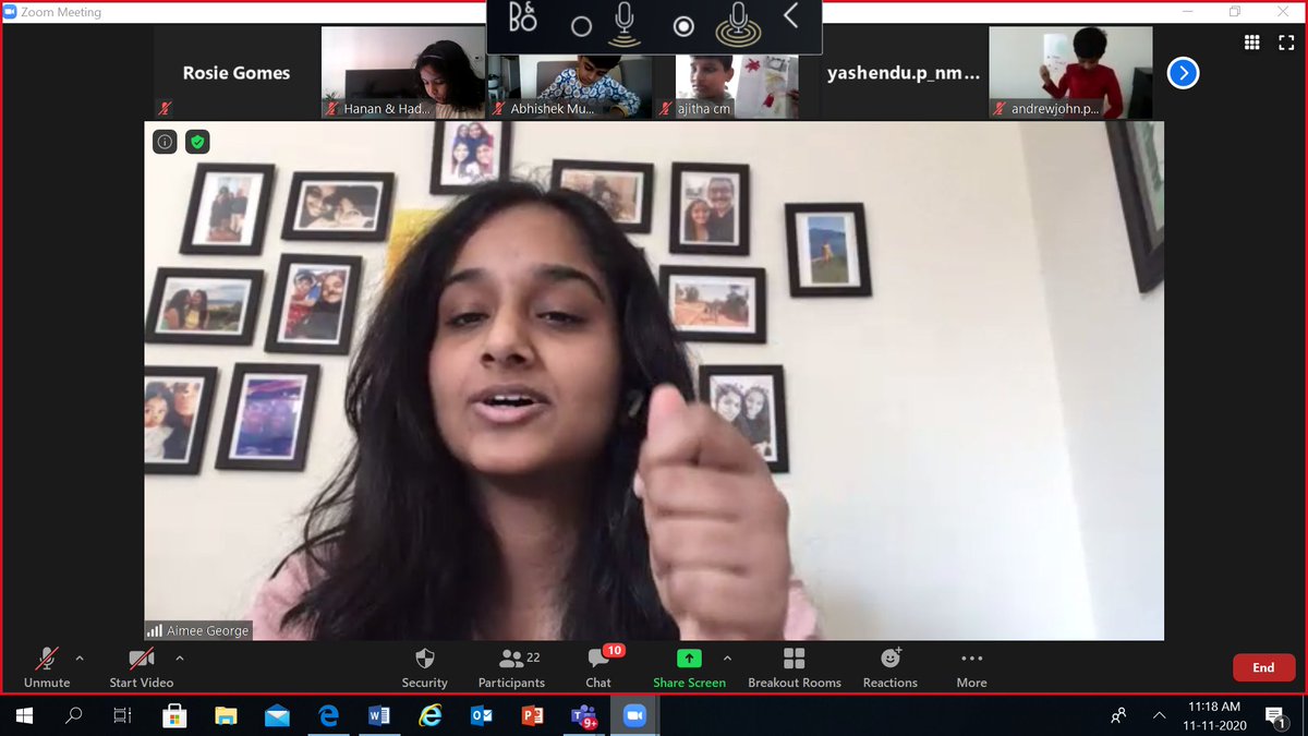 RosieGomes2's tweet photo. Virtual Diwali Celebration_Grade 1C having a good time online. @MichelleVerghe1 @Susanna_Porob @gemsnms_alkhail https://t.co/FCFEVMrAsY