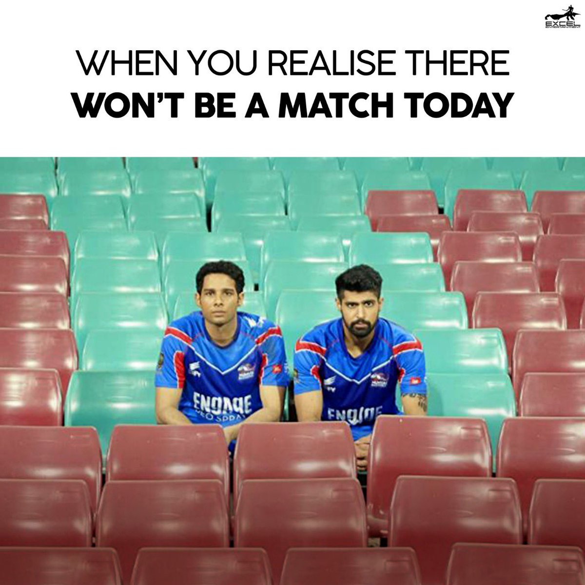 excelmovies's tweet photo. Feeling extreme tanhayeee..
@SiddhantChturvD @TanujVirwani
#InsideEdge2 #IPL2020 #Cricket https://t.co/aoRDWTL8HS