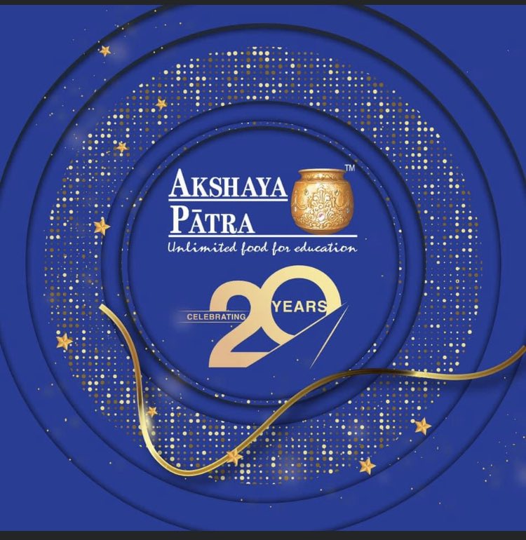 Jaihotweet's tweet photo. 20 yrs ago we got on a mission to #ENDCHILDFOODPOVERTY. Now in the UK too let’s focus on speed,scale and Purpose. ⁦⁦@GMSP_fdn⁩ ⁦⁦@Food_Foundation⁩ ⁦@jamieoliver⁩ ⁦@HenryDimbleby⁩ ⁦@MarcusRashford⁩ ⁦⁦⁦⁦⁦⁦@UKAkshayaPatra⁩ https://t.co/LSBhPVQbI8
