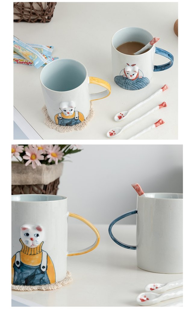 happyandpolly's tweet photo. This Cute Cat Mug is for my hooman.👻👻
#catstuff #catproduct #CatsOfTwitter 
https://t.co/k4ymzZu7eI https://t.co/1Y0uXgPLFe