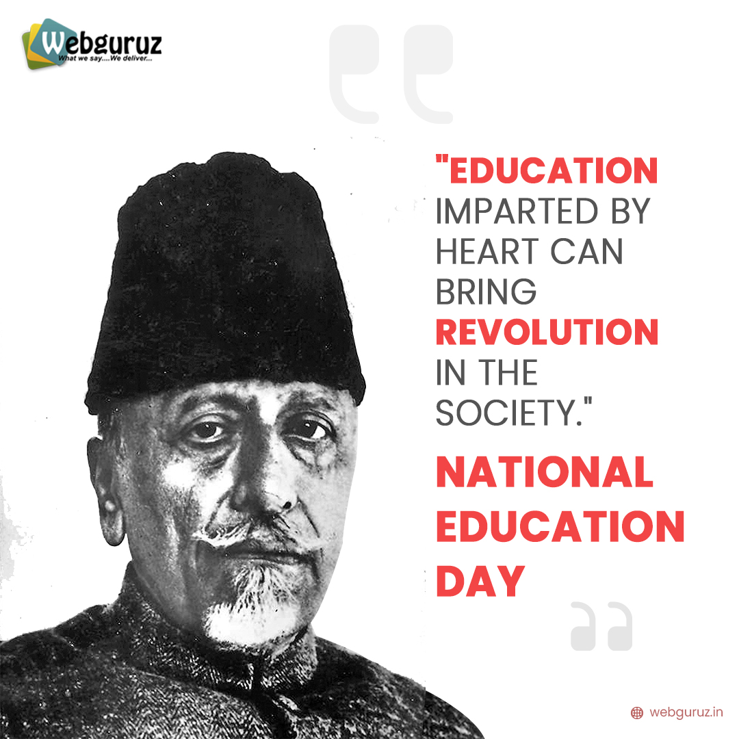 Remembering First Education Minister of India, Abul Kalam Azad on his birth anniversary. He will be always remembered  for his enduring contribution in the field of education.

#webguruz #webguruztechnologies #firsteducationminister #MaulanaAbulKalamAzad #birthanniversary