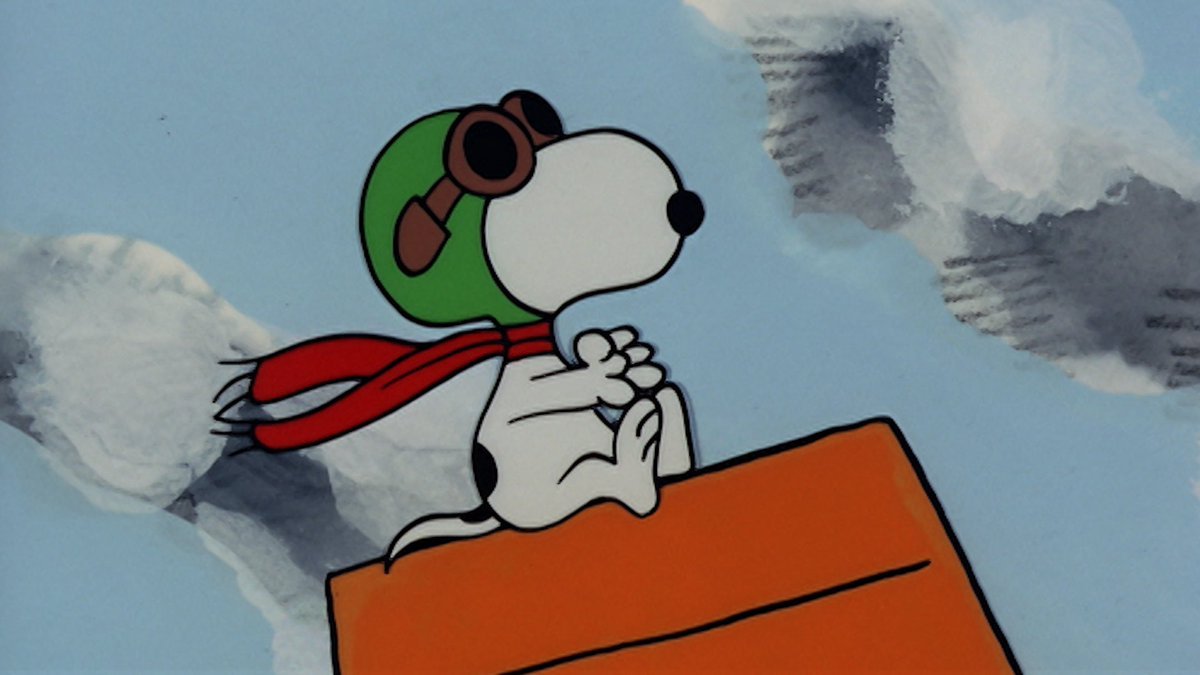 Snoopy's first appearance as the WWI flying ace was 1965, the year after Cyborg 009! So I'm betting there must have been a WWI film out with big billowing scarves that both Charles Schultz and Shotaro Ishinomori had seen in the early 60s. Let me know if you can think of any.