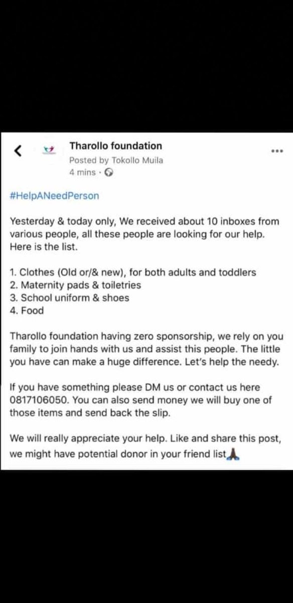 arline_ndonyana's tweet image. #SoundsofFlavour
HELP HELP HELP A NEEDY PERSON. DM ME OR WHATSAPP 0625996546