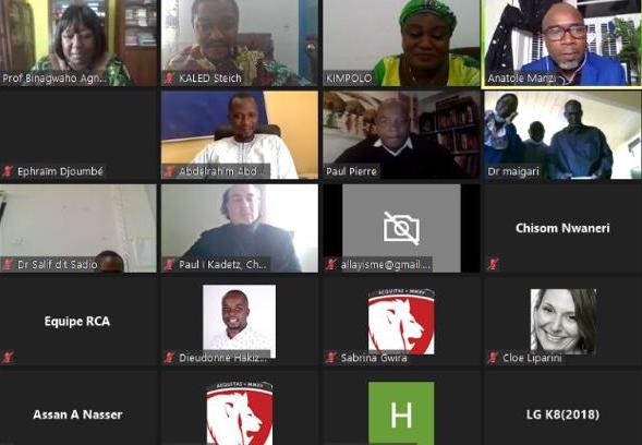 ughe_org's tweet photo. C'est le 2nd jour de la reconvocation du #GHDLP de l'UGHE, organisée par le Center for #ExecutiveEducation. 6 groupes de pays d'Afrique francophone s'unissent virtuellement pour partager les enseignements &amp; les résultats de leurs Projets Innovants &amp; obtenir leur diplôme. https://t.co/1HhpmxF7OO