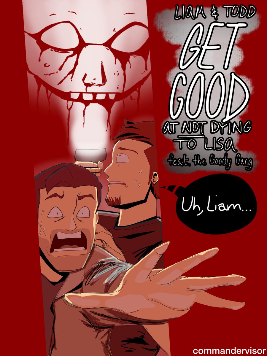 commandervisor's tweet image. #GetGood at #Phasmophobia with @Liam_J_McIntyre @ToddJLasance and LISA!!! SHE'S RIGHT BEHIND YOU!!!!! @retroreplayshow