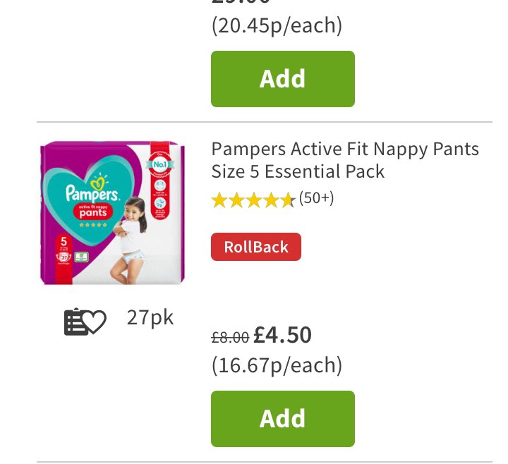 Eva_K15's tweet photo. @asda You should make it clear this price is online only! Very frustrating to travel to a store and it’s a different price. Not a happy. https://t.co/UPxtgvbhMl
