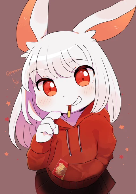 #ポッキープリッツの日
冗談ですごく短いポッキーでポッキーゲームを誘ってみたのとその結果。 