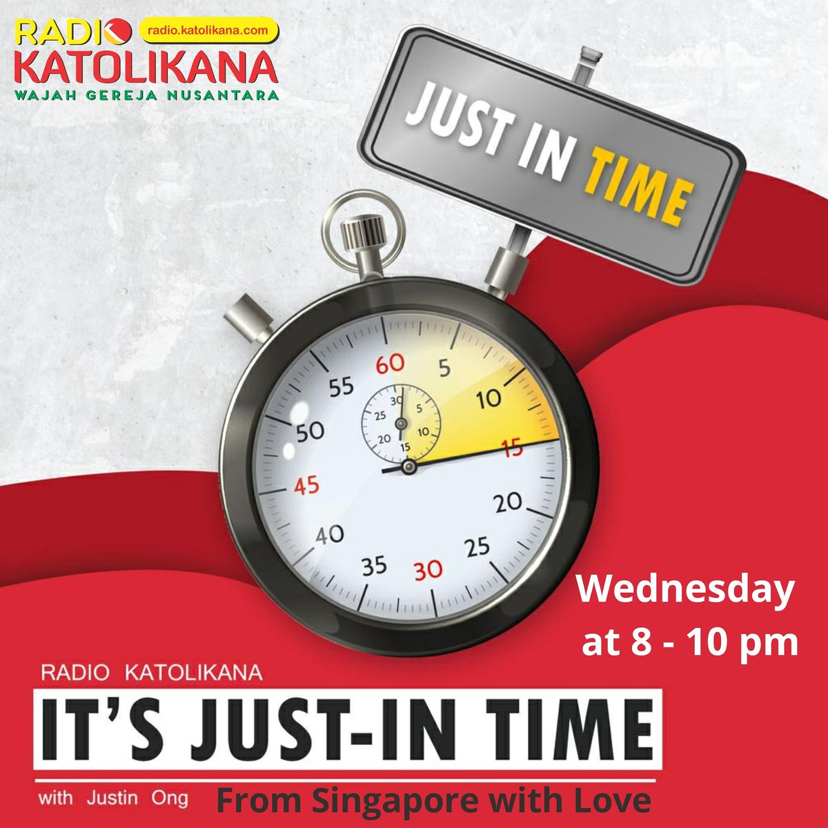 RadioKatolikana's tweet photo. Mr Justin baru aja dpt rejeki dr saham.
Waahhhh...jd ga sabar utk bs bebas secara financial a.k.a pny uang yg banyak.
Kalo anda pny bnyk uang, apa yg mau anda kerjakan atau beli?
Berbagi cerita bersama Mr. Justin jam 20.00 - 22.00 WIB yuuk..
Hanya di https://t.co/cmpTu8vLrP
#IJiT https://t.co/3l0RrrC5zk