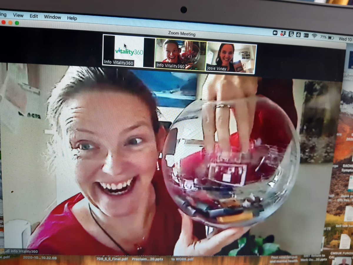 vitality360's tweet photo. We are ready on our virtual stand to chat to our colleagues with #CMSUKVirtualConference complete with a bowl of chocolates..
#CMSUK2020 https://t.co/cWKaBABCs5