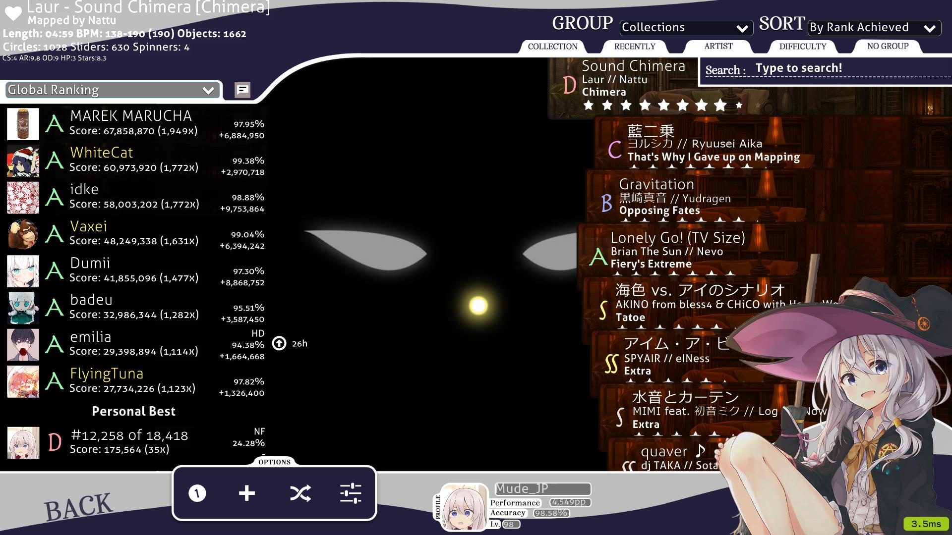 Mude 0 The Journey Of Elaina Mj Osu Std専用スキンです いろいろ変更点があったり Extraフォルダーを用意しました Google Drive T Co 3xzkpjyzp6 他のダウンロードサイトはこちらから T Co 858hftmvii T Co