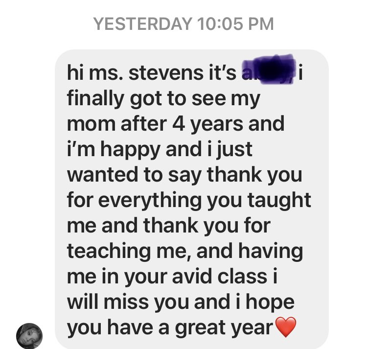 Heynay38's tweet photo. When you realize you may be making a difference.....⁦@salemseahawks1⁩ #weareAVID https://t.co/to3Lgu8tBl