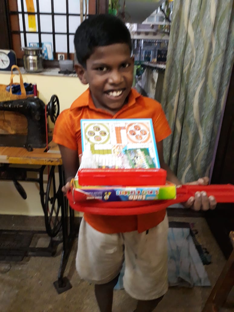 SPASTN's tweet photo. Joy of receiving gifts on the occasion of Children's Day was made possible by Genesys team Chennai.  Thank you Vijay Krishna and team  for bringing joy to our children's doorstep. @Genesys https://t.co/9hnFOvSGxs