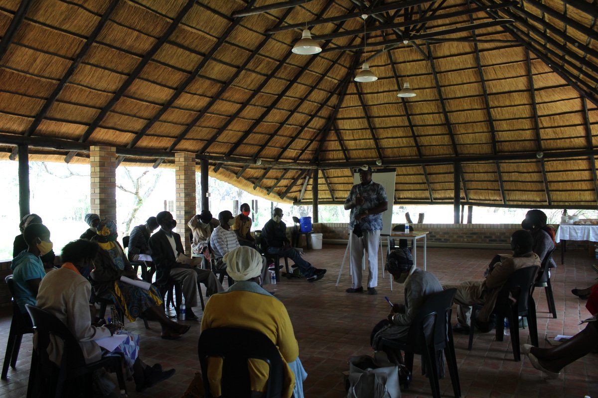 The MPT director gives the opening remarks during a watchdog committees training program in Bulawayo. The objective of the training session is to refresh human rights monitors and watchdog committee members understanding of their roles and responsibilities.