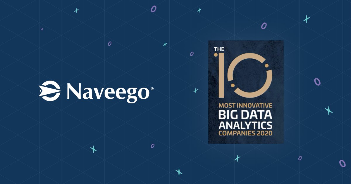 Read more about Naveego's Top 10 Most Innovative Big Data Companies award here!
👉bit.ly/3lihOF4

#Dataintegration #Dataaccuracy #Dataanalytics #Goldenrecord #Goldenrecordasaservice #Masterdatamanagement #MDM #IoT #AI #Transactionaldata
