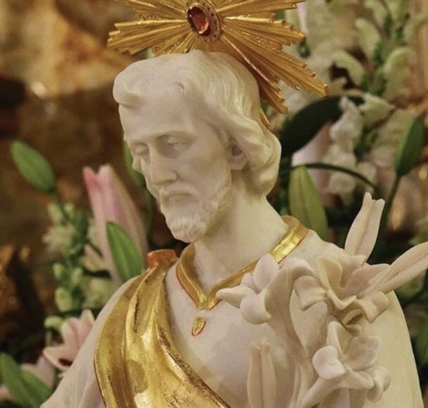 ParroquiaPadua's tweet photo. ¡SAN JOSÉ, ESPRANZA DE LOS AFLIGIDOS!
Te ruego, oh San José, consolar hoy a todos los que están afligidos por cualquier causa. Llena su corazón de esperanza y paciencia. Llena sus días de personas amigas y desinteresadas, que consuelen y acompañen sus aflicciones. Amén. https://t.co/y8ZRBCneko