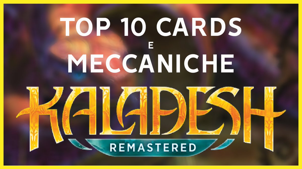Temporalmtg's tweet photo. 🔴Eccovi la mia TOP 10 delle migliori carte di 
⚡️Kaladesh Remasterd⚡️

link video: https://t.co/C9NYmlzHyr

#kaladeshremasterd #mtga #MagicTheGathering #Top10 https://t.co/OgxYiD9mQv