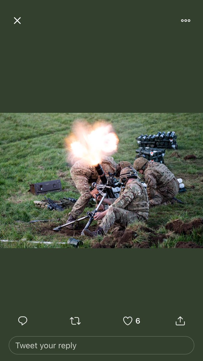 TheParachuteReg's tweet photo. @3PARA Another vital PARA Battalion capability. @3PARA training the next generation of mortarmen on Salisbury Plain.
#UtrinqueParatus
#EveryRoundCounts https://t.co/oWcXSuDj13