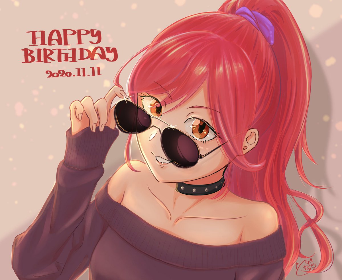 オフショルと音城で韻が踏める 踏めない 音城セイラ生誕祭 音城セ Nlli Hlteのイラスト