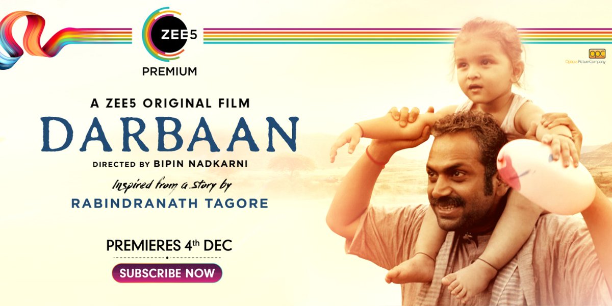 atulmohanhere's tweet image. A tale of love, redemption &amp;amp; the faithful bond between a caretaker &amp;amp; his master. Directed by @NadkarniBipin
#Darbaan Premieres 4th Dec on @zee5premium. Inspired by a #RabindranathTagore story
@Sharadk7 @RasikaDugal @Flora_Saini @DarbaanTheFilm @sharibhashmi @KasbekarAlok