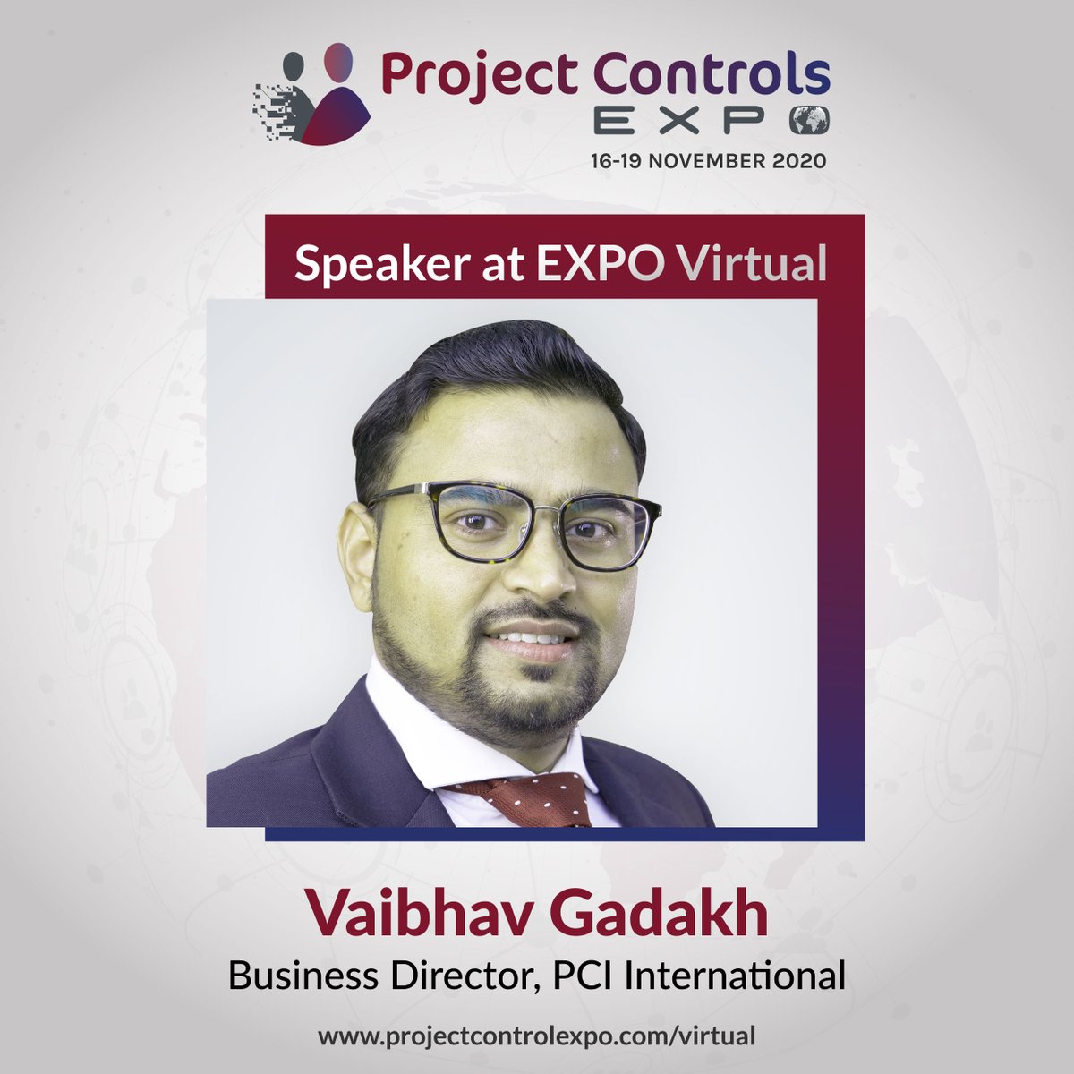 PCE_Virtual's tweet photo. We welcome Vaibhav Gadakh, Business Director at @ProjectControls as a speaker to the first edition of @PCE_Virtual 2020.
He is going to speak at the 𝗕𝗮𝗰𝗸 𝘁𝗼 𝗕𝗮𝘀𝗶𝗰𝘀 𝗭𝗼𝗻𝗲 on Monday, 16th November at 1000 UTC.
Register now: https://t.co/AG83iESSGa
#PCEVirtual https://t.co/0JNb49xpsj