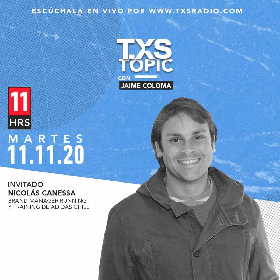 JaimeColomaT's tweet photo. A las 11:00 horas estaremos conversando con ésto invitados sobre deporte en pandemia, campaña de donación de kilómetros, innovación en línea, e-commerce y tiendas digitales. #Txstopics por @txsradio https://t.co/31jvy2h5Is