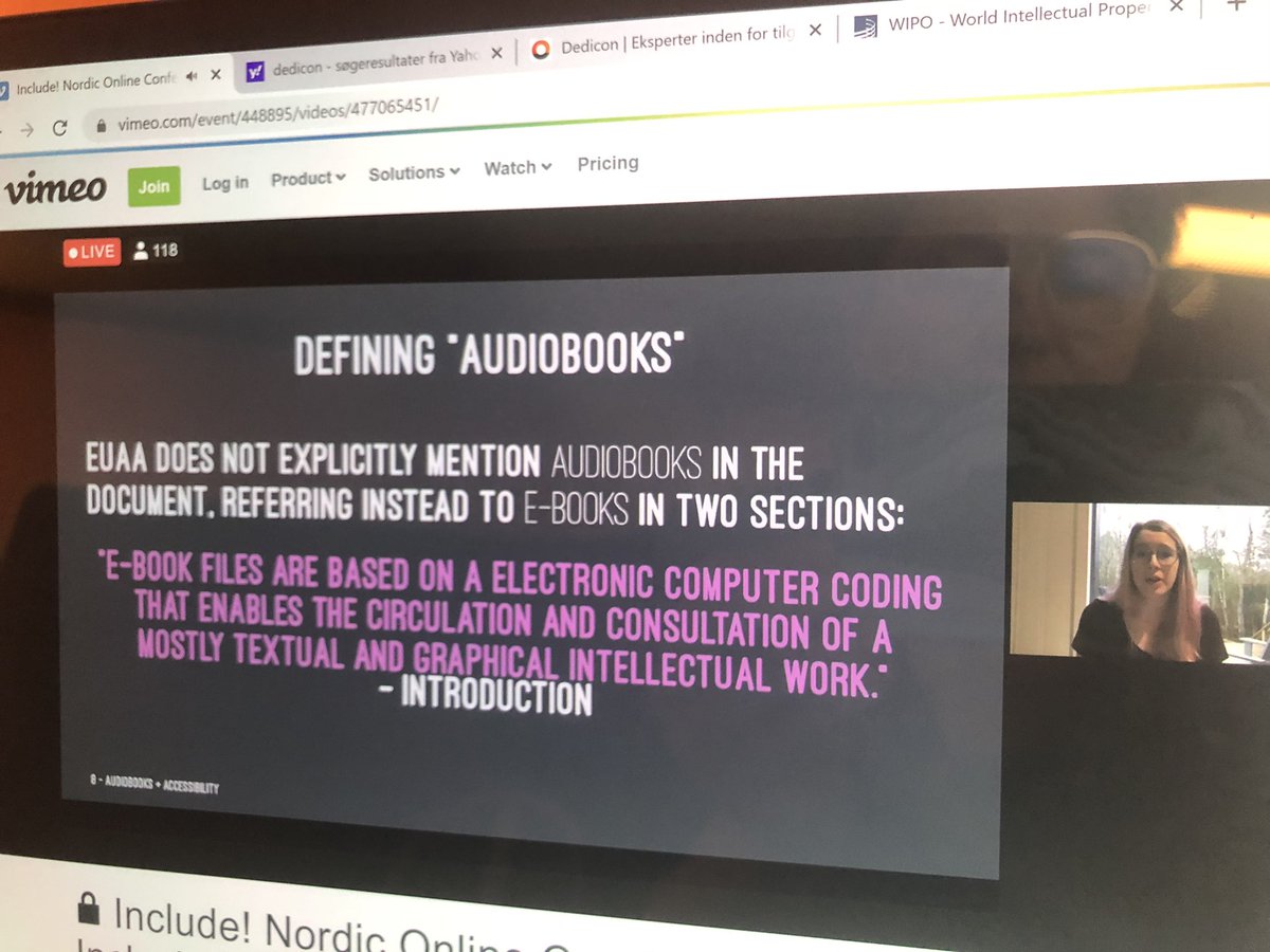 mygulstad's tweet photo. The European Accessibility Act does not - unfortunately - refers audiobooks @wendy_a_reid #nipi_include! https://t.co/FVtnQfU4Ck