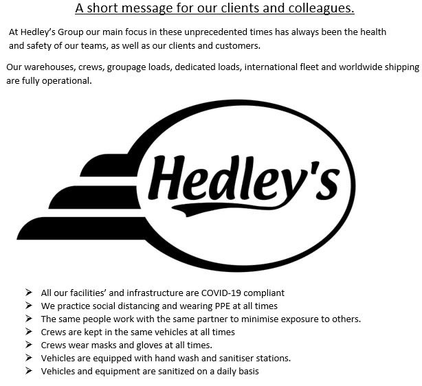 Hedley's Group (@hedleysgroup) on Twitter photo 