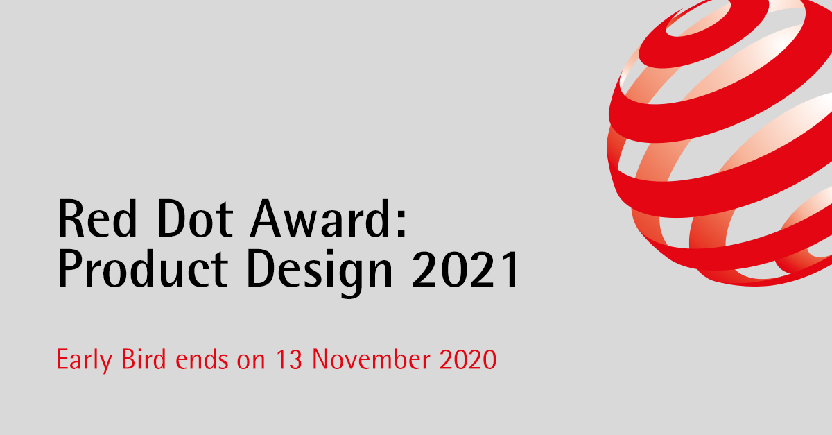 Derivation kalligraf Frisør Red Dot on Twitter: "The first of three registration phases of the Red Dot  Award: Product Design 2021 is about to end soon. Designers and  manufacturers from all over the world can