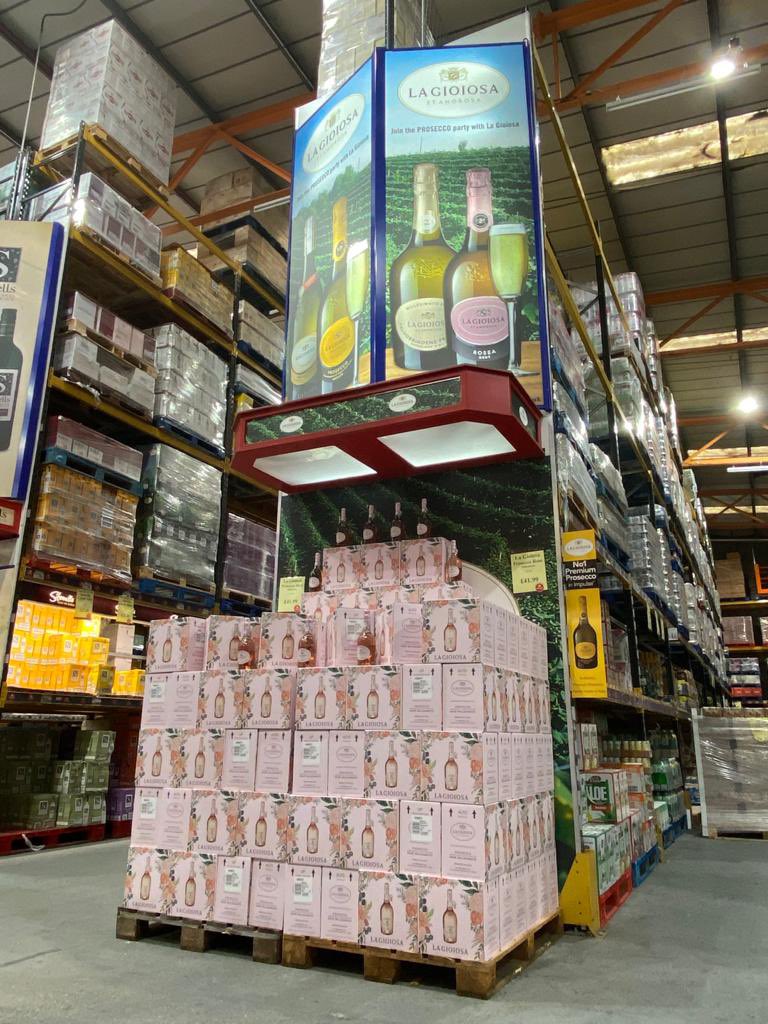 imperialcc's tweet photo. Just arrived! New La Gioiosa Prosecco Rose exclusive to Imperial Cash &amp; Carry https://t.co/BlyrmLEmLm