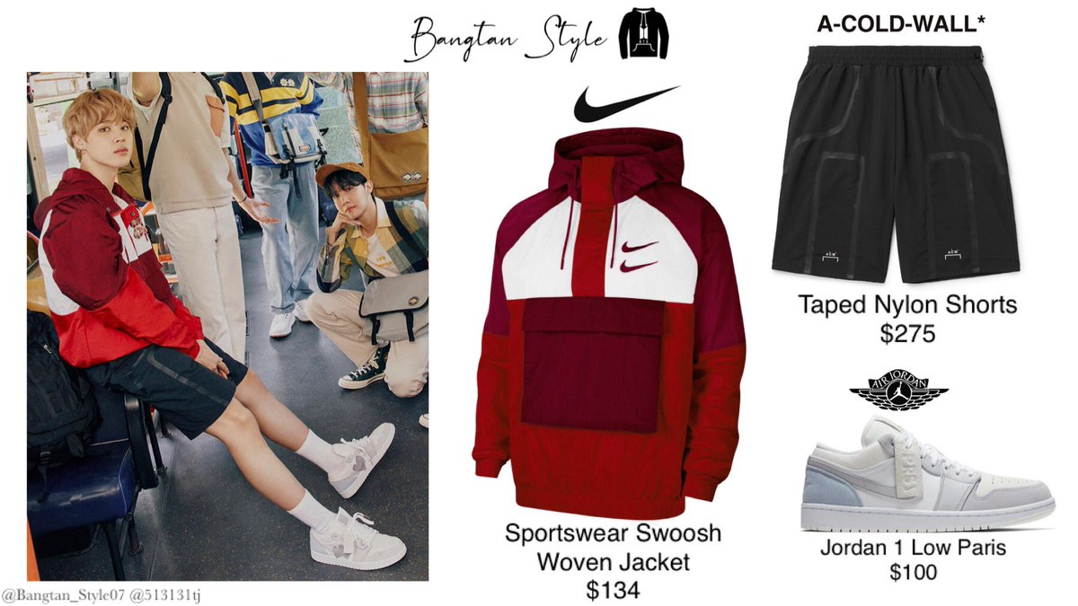 BTS 2021 SEASON'S GREETINGS Jimin also wears A-COLD-WALL* Taped