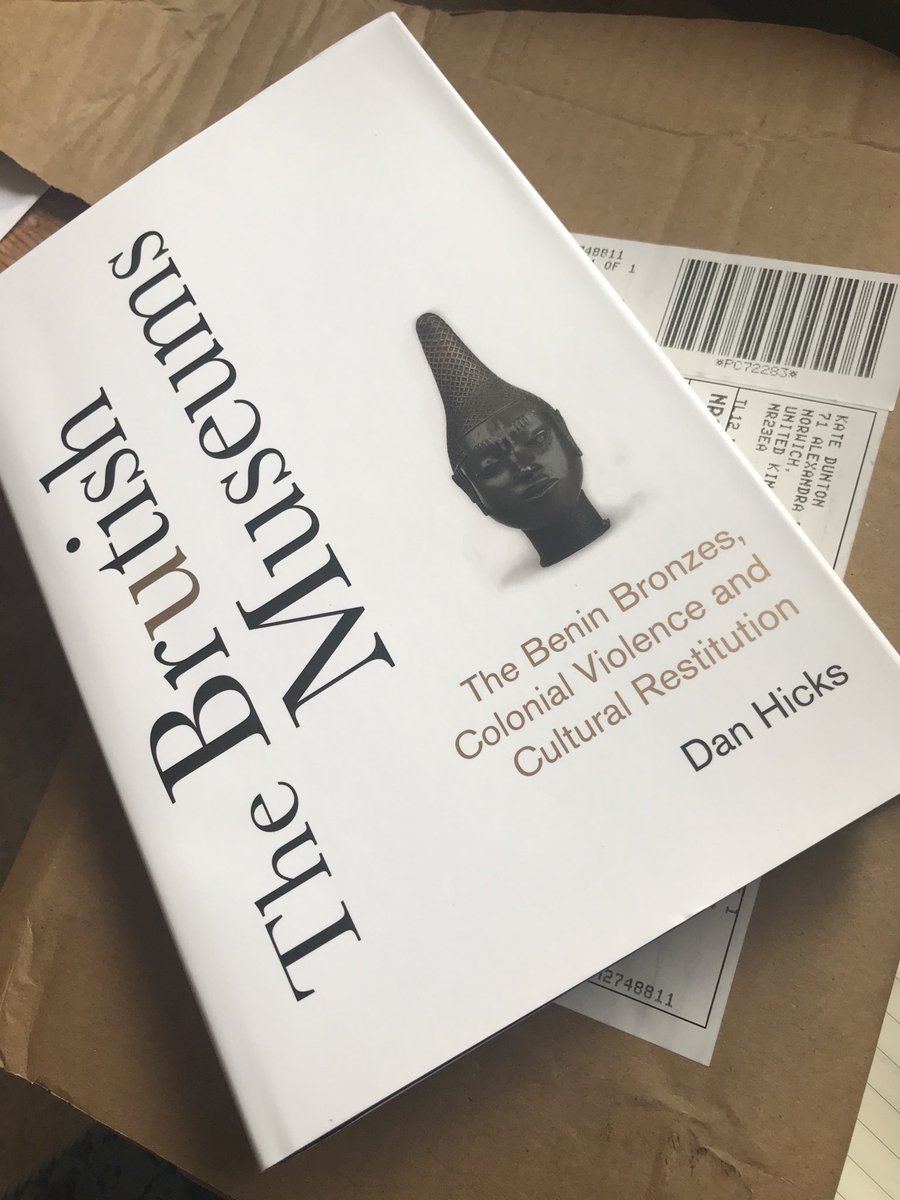 Ooh - this by ⁦@profdanhicks⁩ just arrived.  That’s my evening reading sorted for a while.